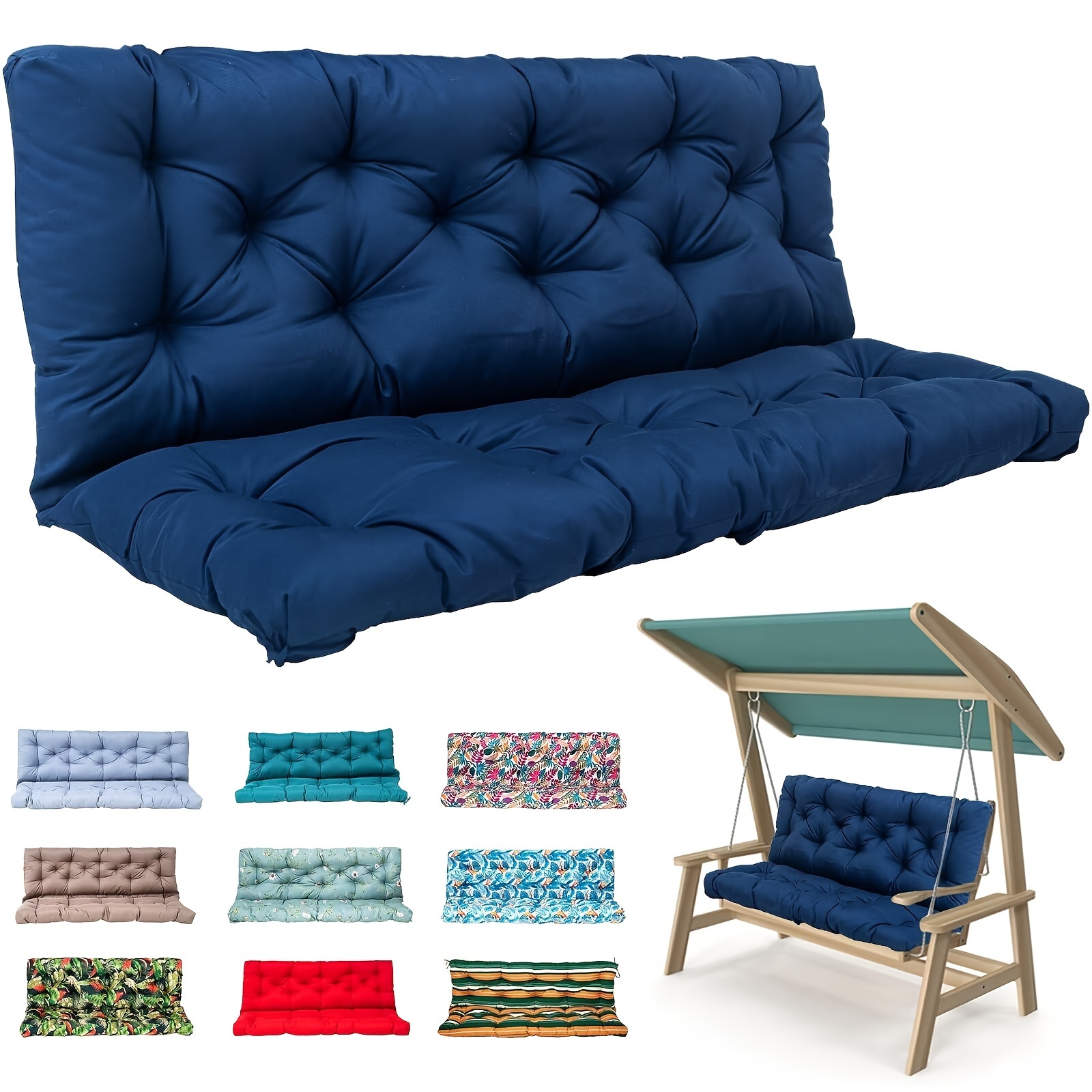 Outdoor Furniture Cushions 22 X 22 - Outdoor Indoor Swing Chair Cushion Seat