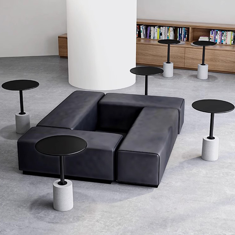 Outdoor Furniture Iron - m Nordic Iron Art Sofa Side