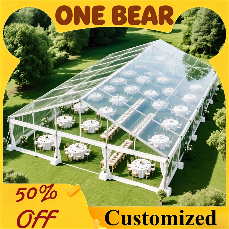 Outdoor Furniture Exhibition - Customizable Outdoor Aluminum 5x5 Peak Top