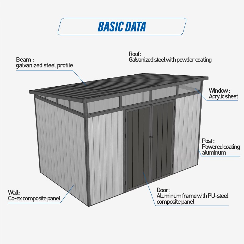 D2833 3M*3M High Performance M - Outdoor Furniture Metal 评论和价格