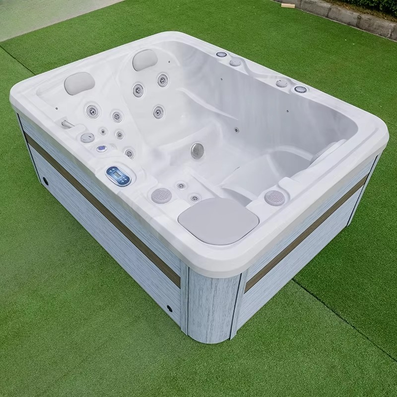 Outdoor 2-Seater Inflatable Ho - Inflatable Hot Tub 评论和价格