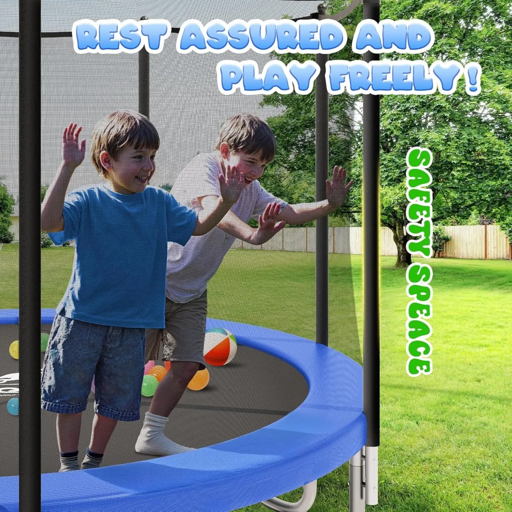 8FT Outdoor Recreational Tramp - Outdoor Furniture In 评论和价格