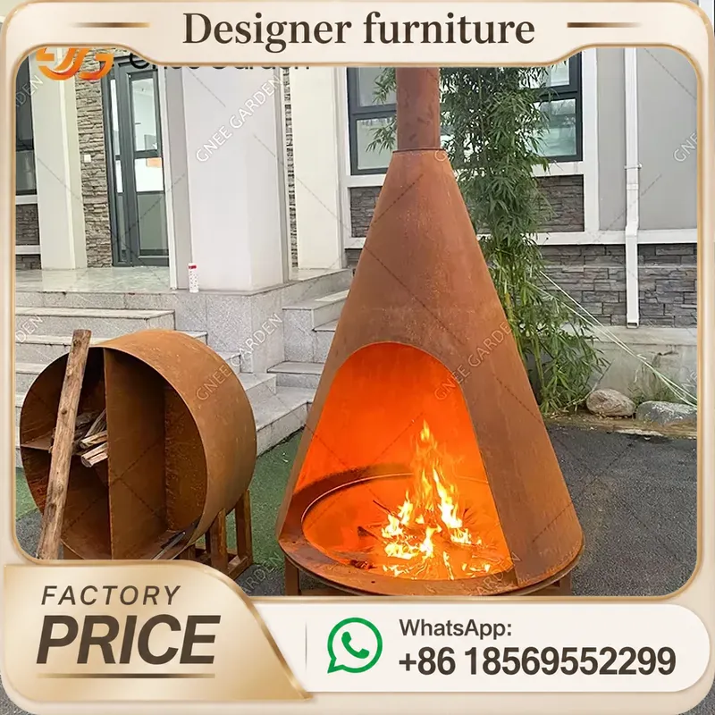 Portable Wood Pellet Stove Wit - Outdoor Furniture Metal 评论和价格