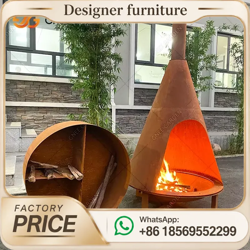 Portable Wood Pellet Stove Wit - Outdoor Furniture Metal 评论和价格