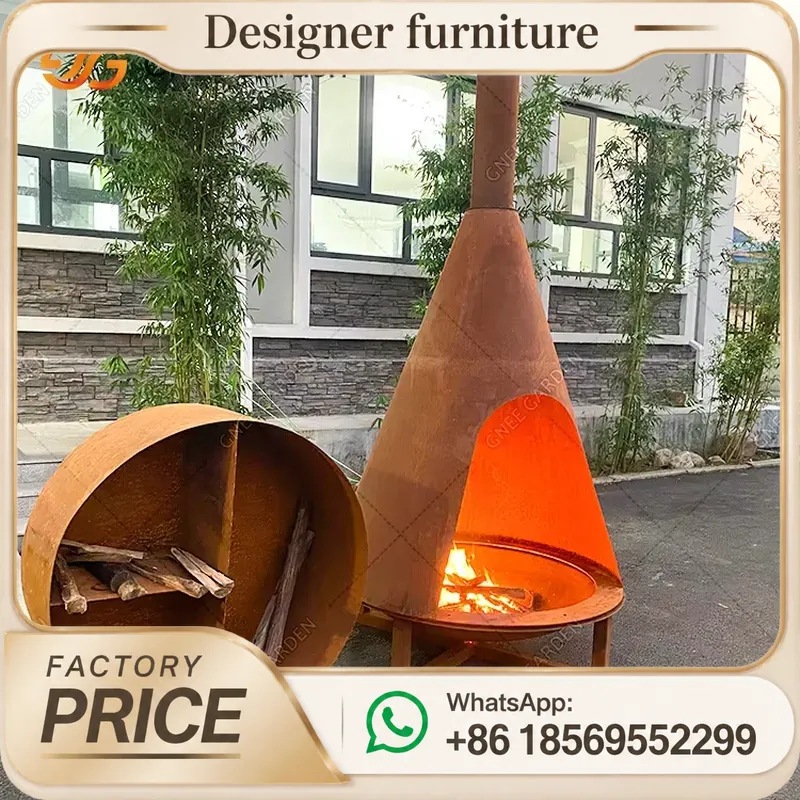 Portable Wood Pellet Stove Wit - Outdoor Furniture Metal 评论和价格