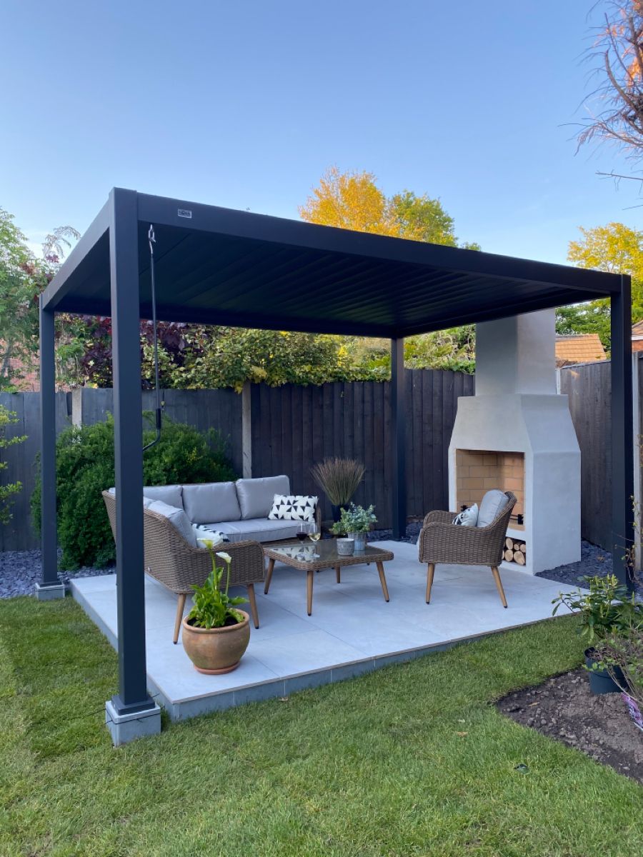 Villa Minimalist Style Outdoor - Outdoor Furniture Metal 评论和价格