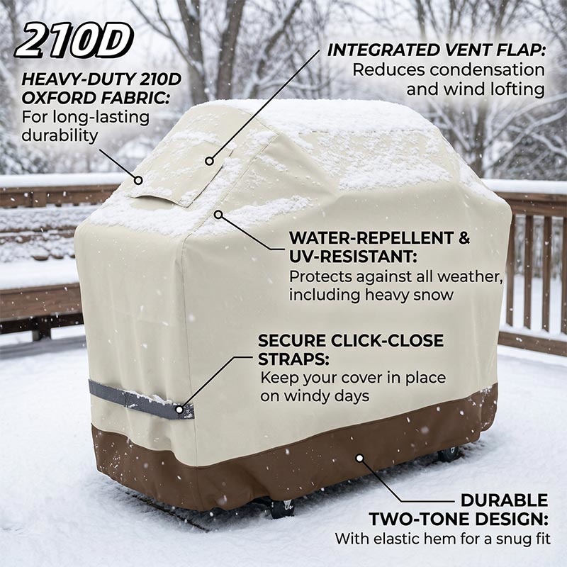 210D BBQ Beige Barbecue Grill  - Outdoor Furniture Varnish 评论和价格