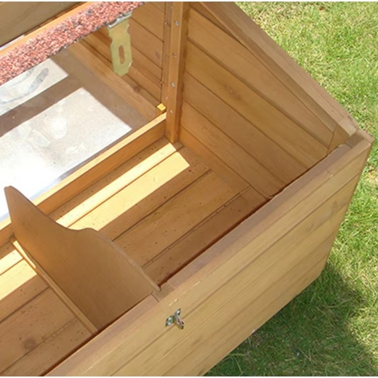 ep-Outdoor Wooden Chicken Coop - Outdoor Furniture Easy To Clean 评论和价格