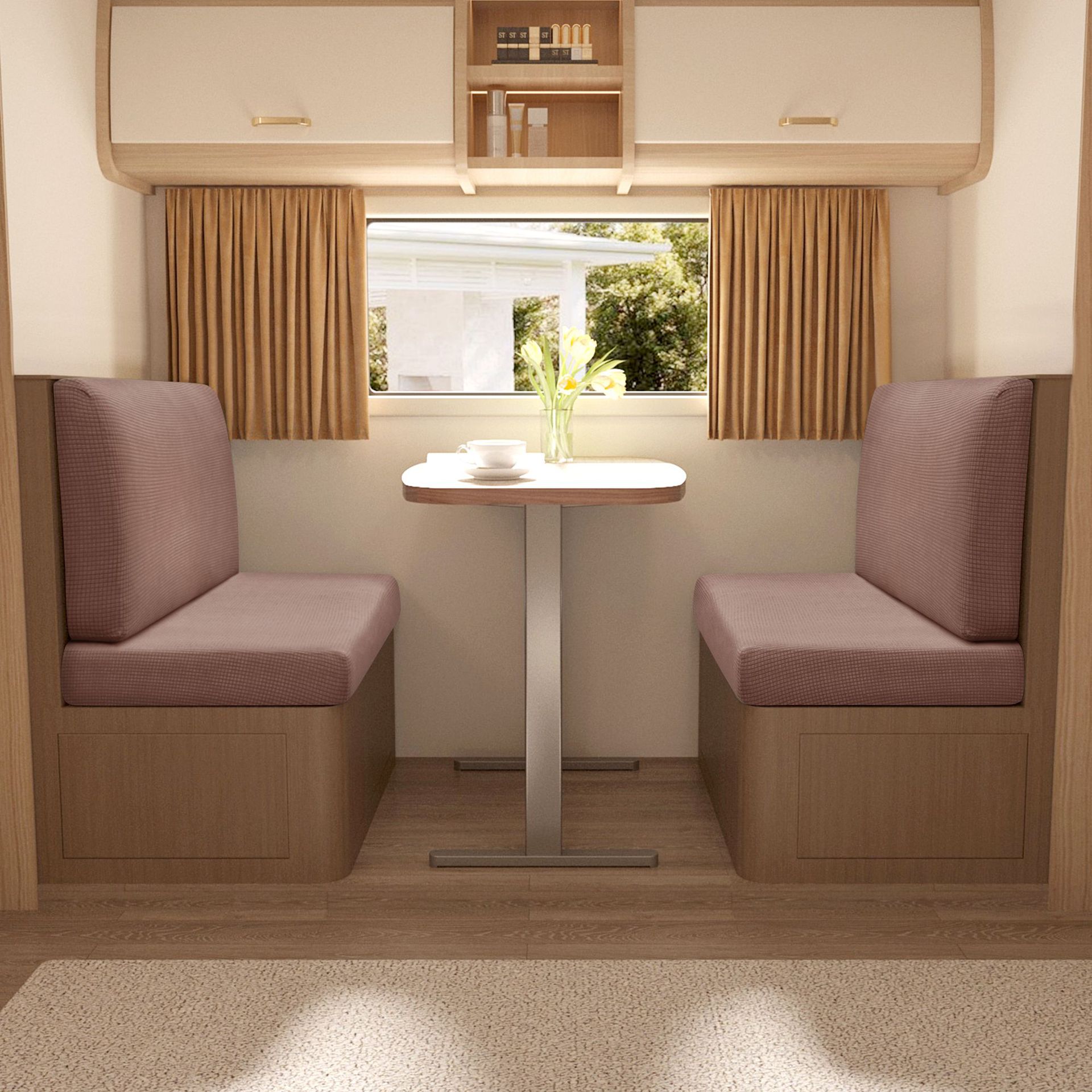 Waterproof RV Dinette Cushions - Outdoor Furniture Cushions 22 X 22 评论和价格