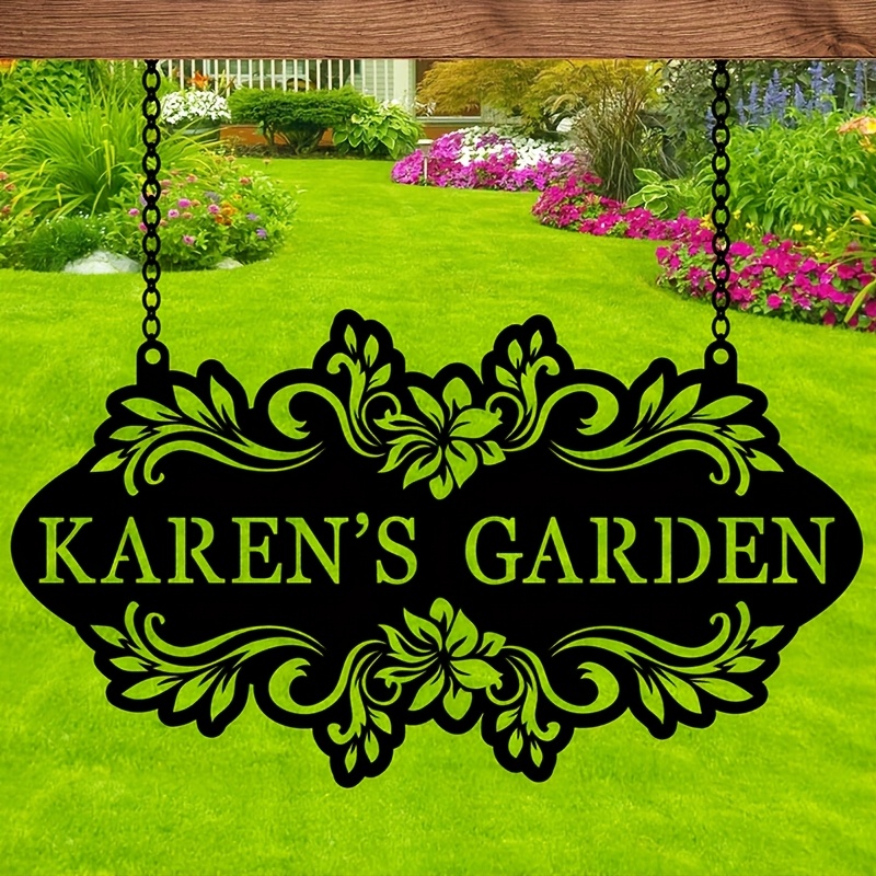 Custom Metal Art Sign with Nam - Outdoor Furniture Metal 评论和价格