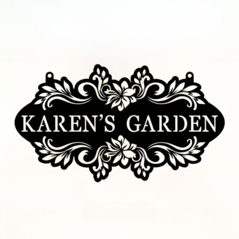 Custom Metal Art Sign with Nam - Outdoor Furniture Metal 评论和价格