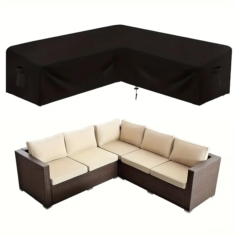 eavy-Duty Outdoor V-Shaped Fur - Outdoor Furniture Covers 评论和价格