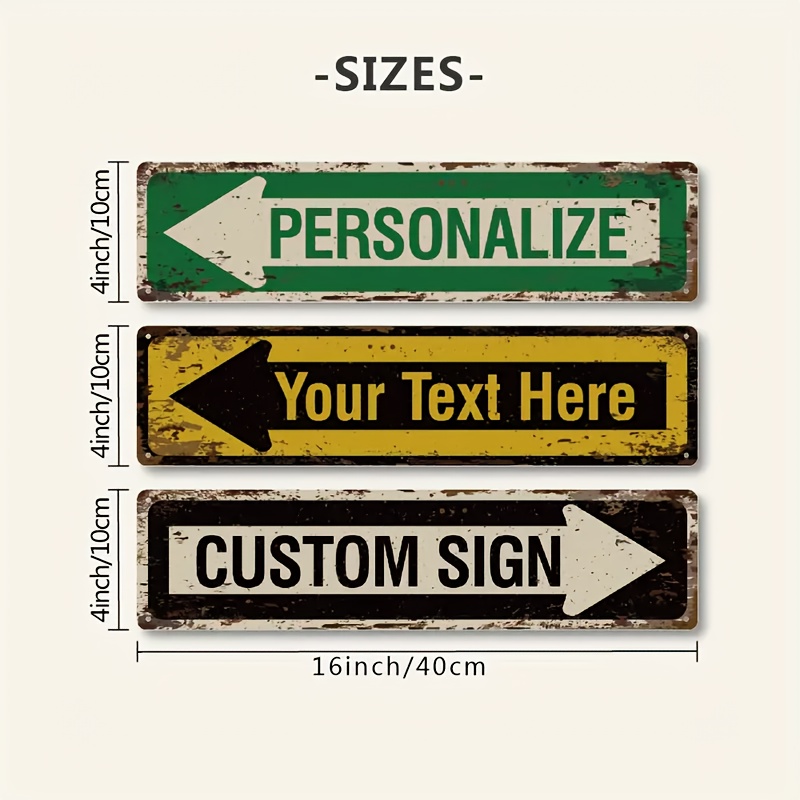 1PC Vintage Metal Tin Sign Str - Outdoor Furniture Metal 评论和价格