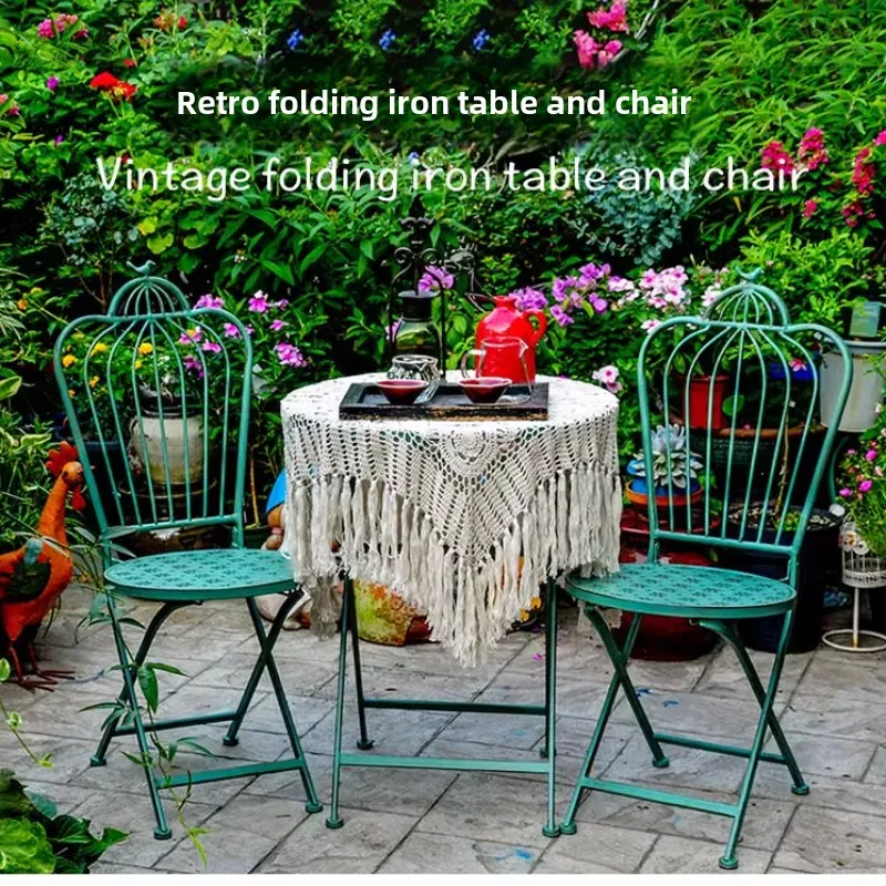 Outdoor Courtyard Garden Chair - Outdoor Furniture Iron 评论和价格
