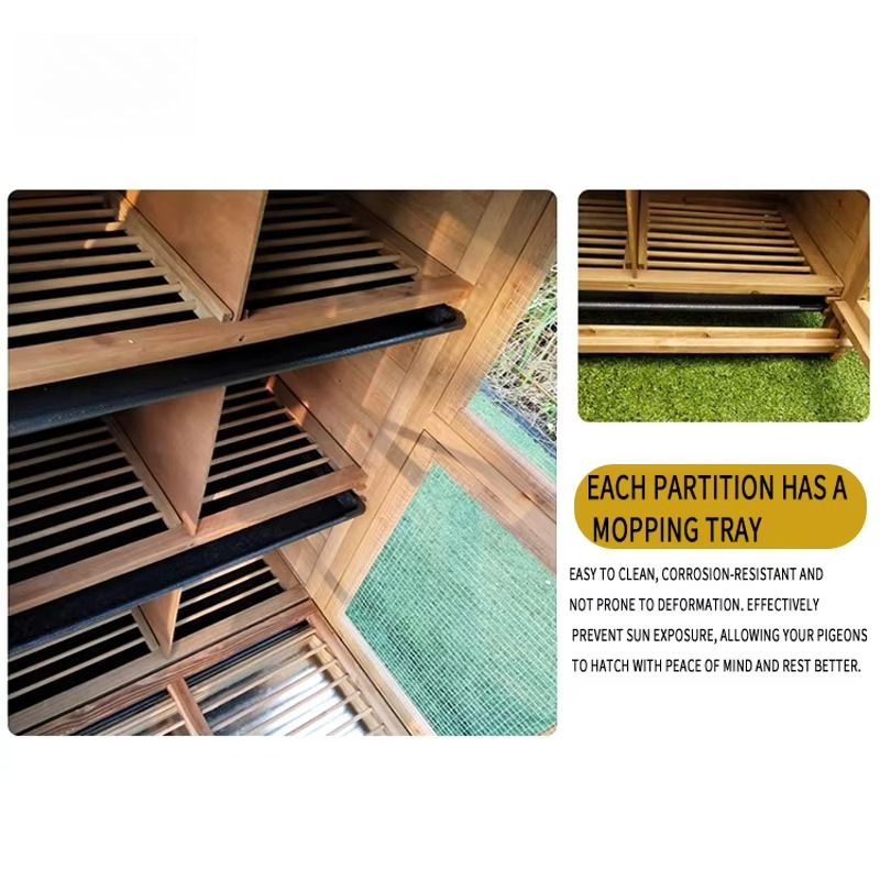 Large Wooden Bird Aviary Cage  - Outdoor Furniture Easy To Clean 评论和价格
