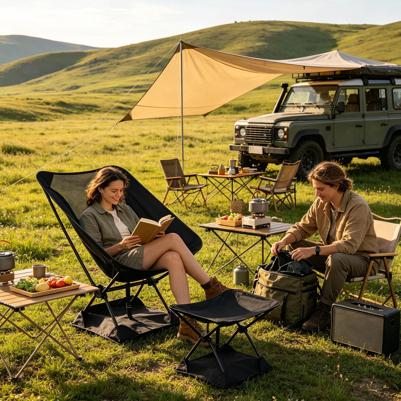 Oxford Cloth Anti-Sink Camp Ch - Outdoor Furniture Used 评论和价格
