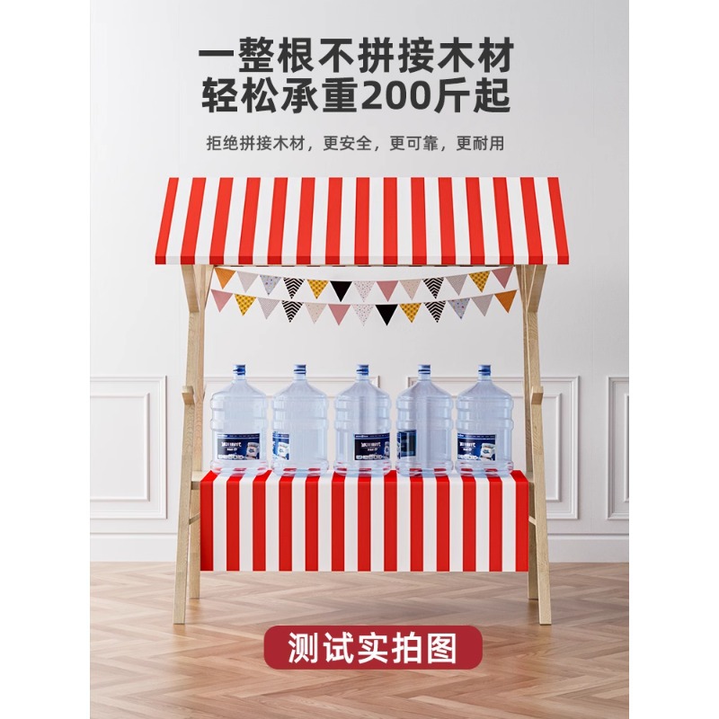 Portable wooden market stall d - Outdoor Furniture Vendors 评论和价格