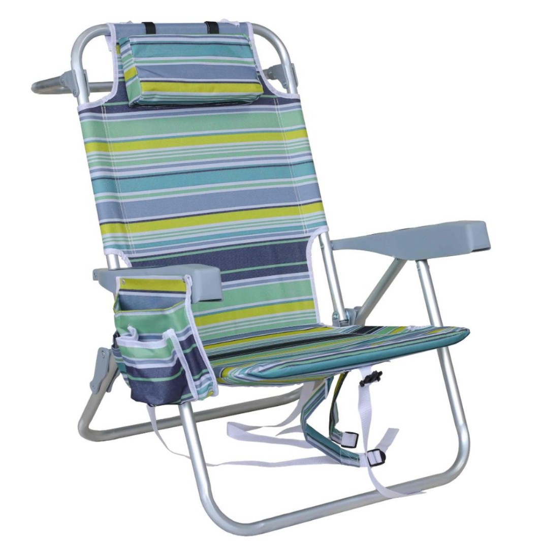 Outdoor Folding Chair: Dual-Pu - Outdoor Furniture Iron 评论和价格
