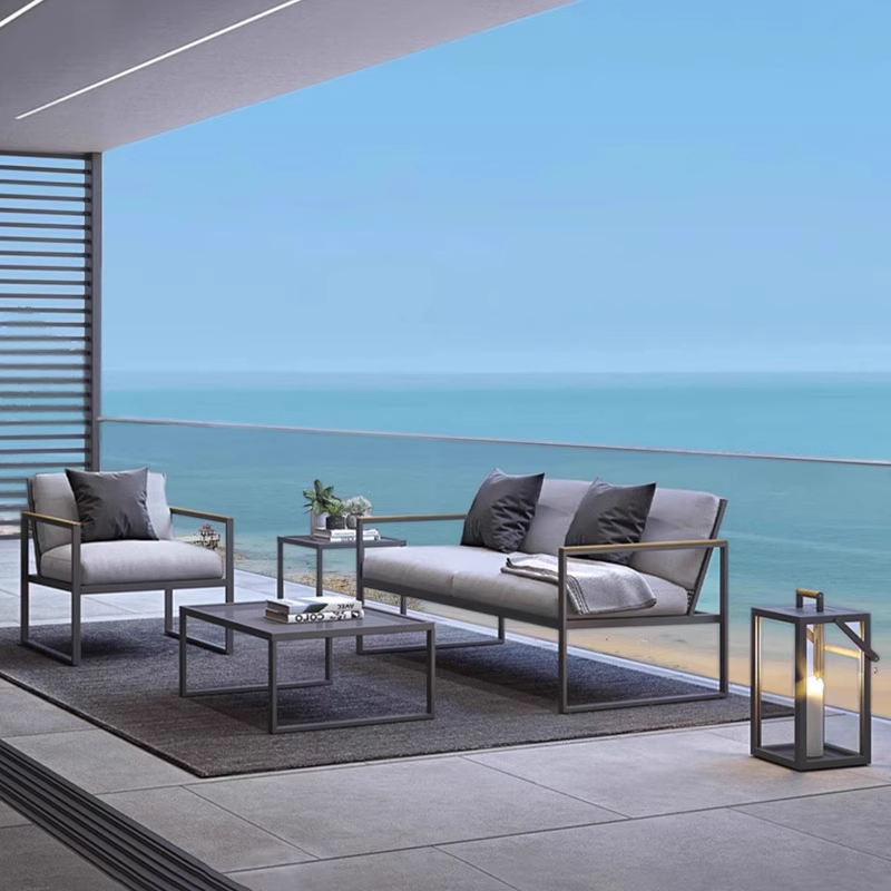 ！@Modern Waterproof Durable Ou - Outdoor Furniture Iron 评论和价格