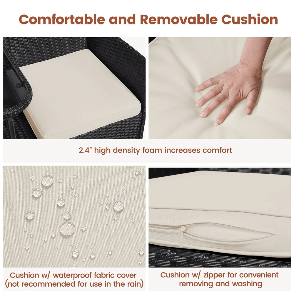 Premium Outdoor Double Chair 2 - Outdoor Furniture Easy To Clean 评论和价格