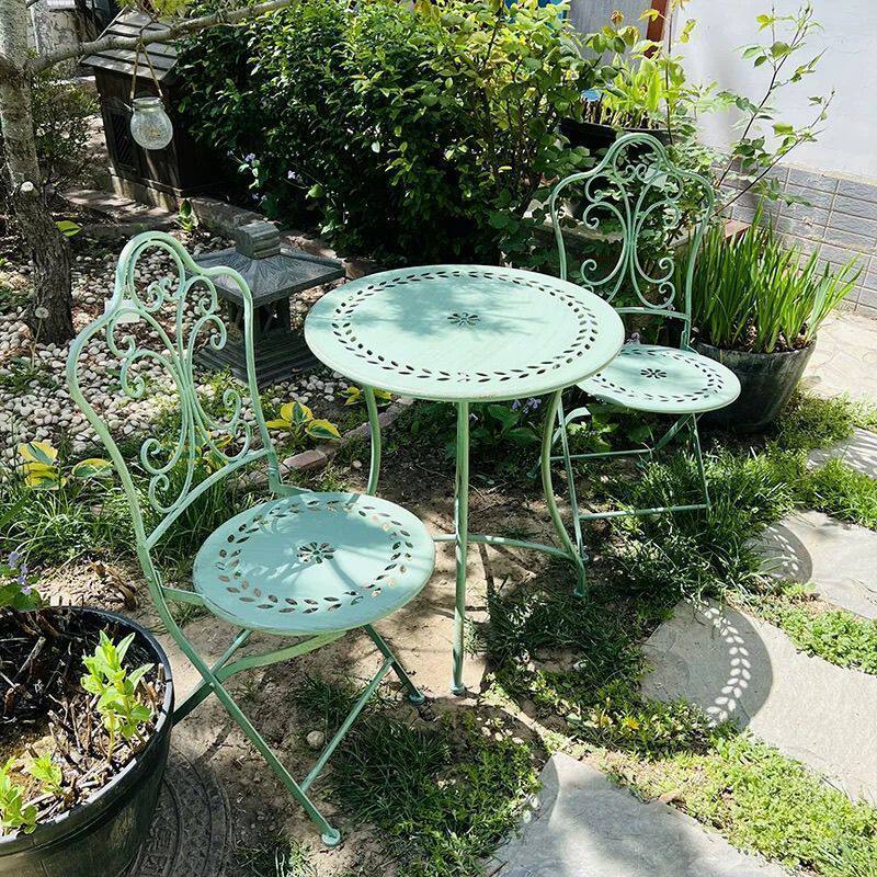French Country Iron Table and  - Outdoor Furniture Iron 评论和价格