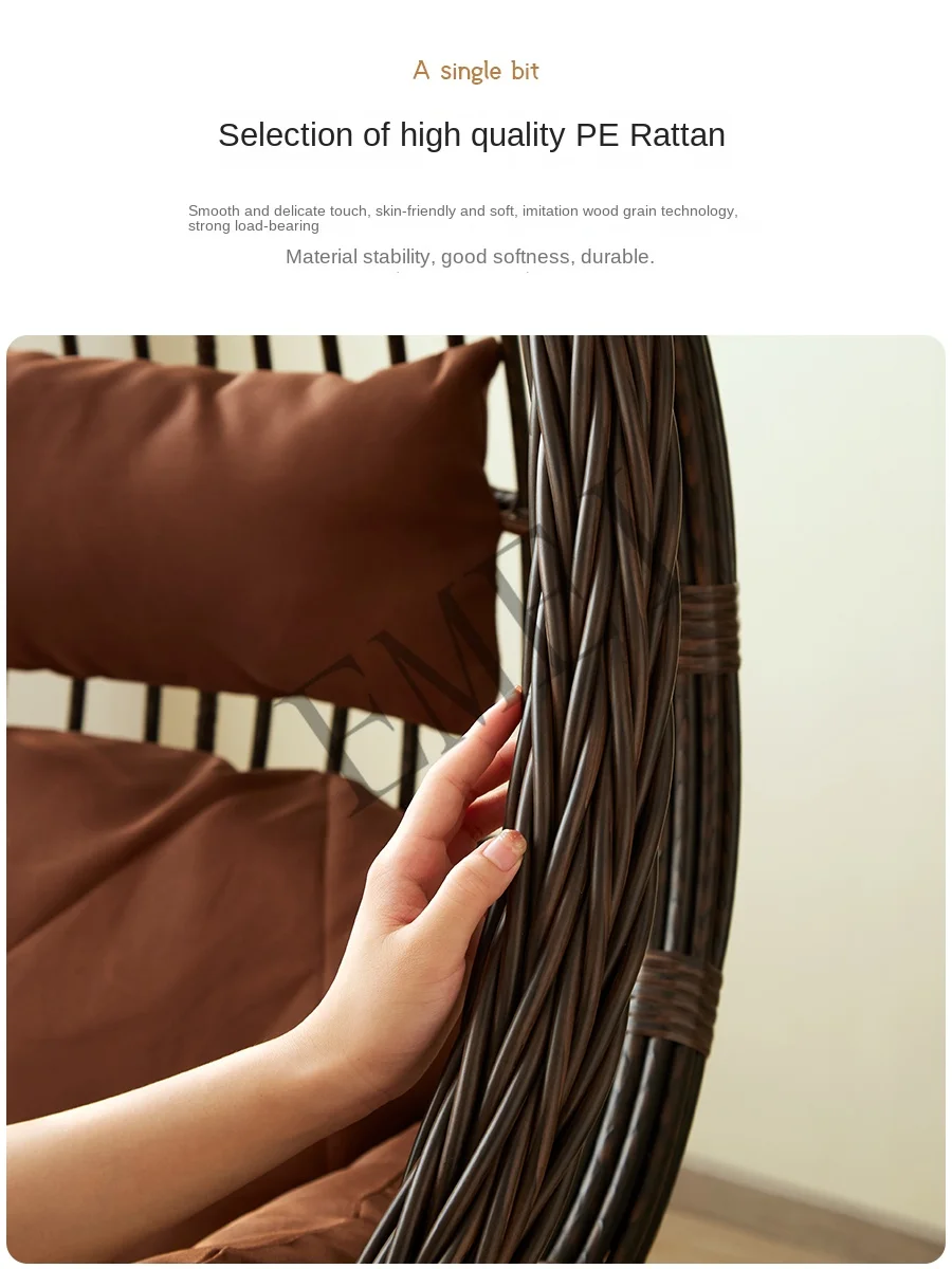 Hanging Basket Rattan Chair Sw - Outdoor Furniture Iron 评论和价格