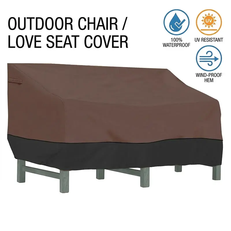 Heavy-Duty Patio Double Sofa C - Outdoor Furniture Covers 评论和价格