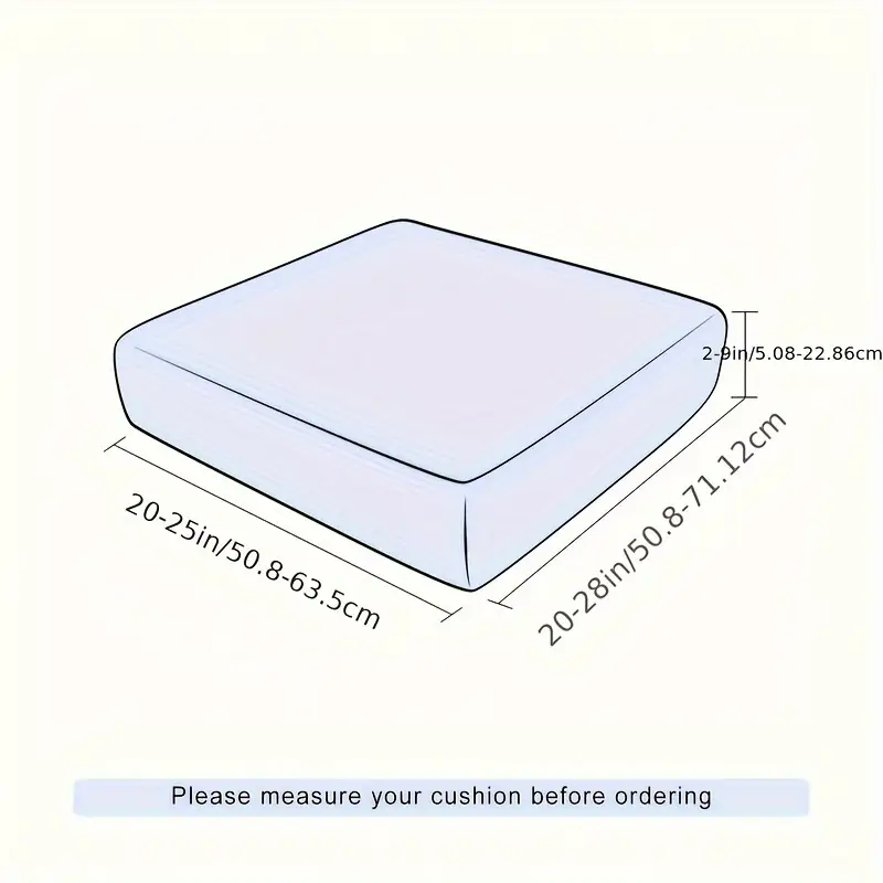 1PC Elastic Sofa Cover Seat Cu - Outdoor Furniture Cushions 22 X 22 评论和价格