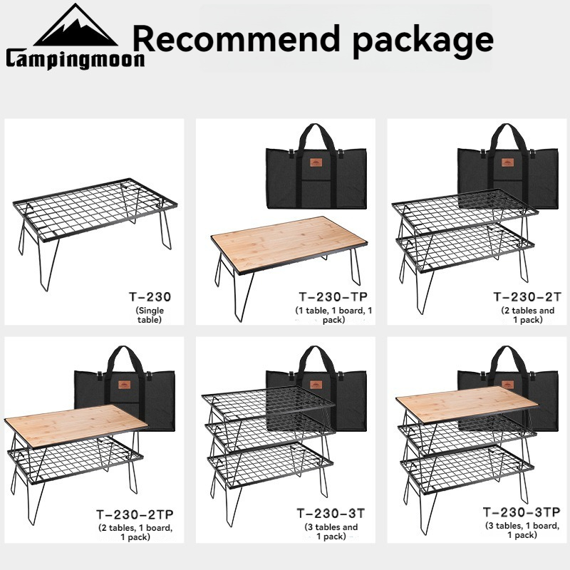 CAMPINGMOON T-230 Portable Mul - Outdoor Furniture Iron 评论和价格