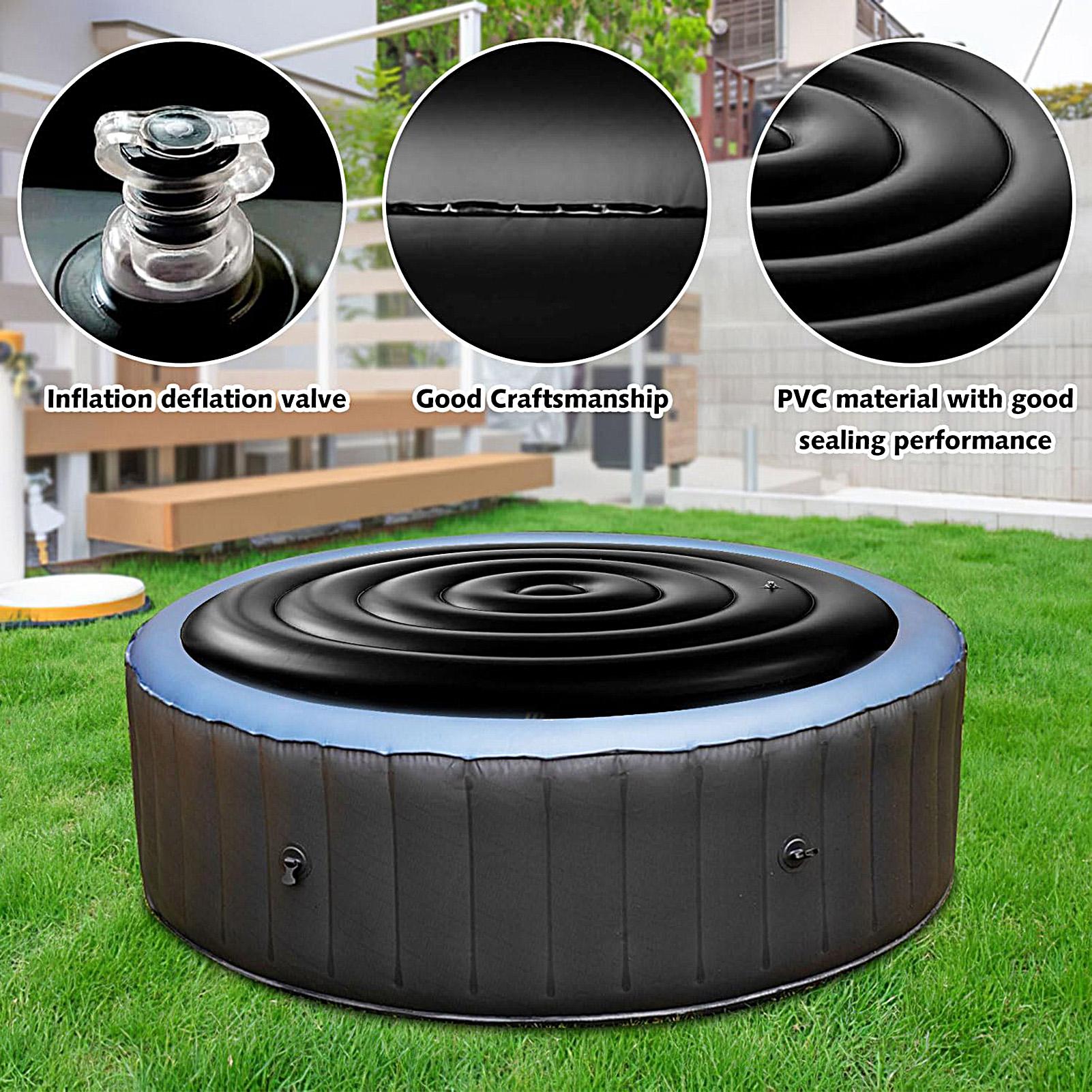 Inflatable Hot Tub Cover Round - Inflatable Hot Tub 评论和价格