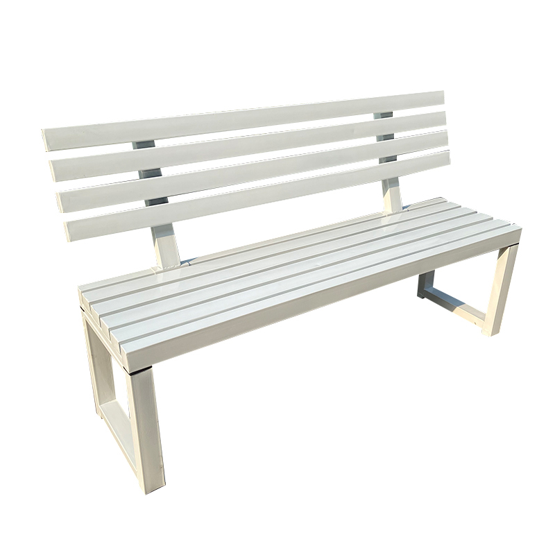 Internet celebrity White bench - Outdoor Furniture Iron 评论和价格