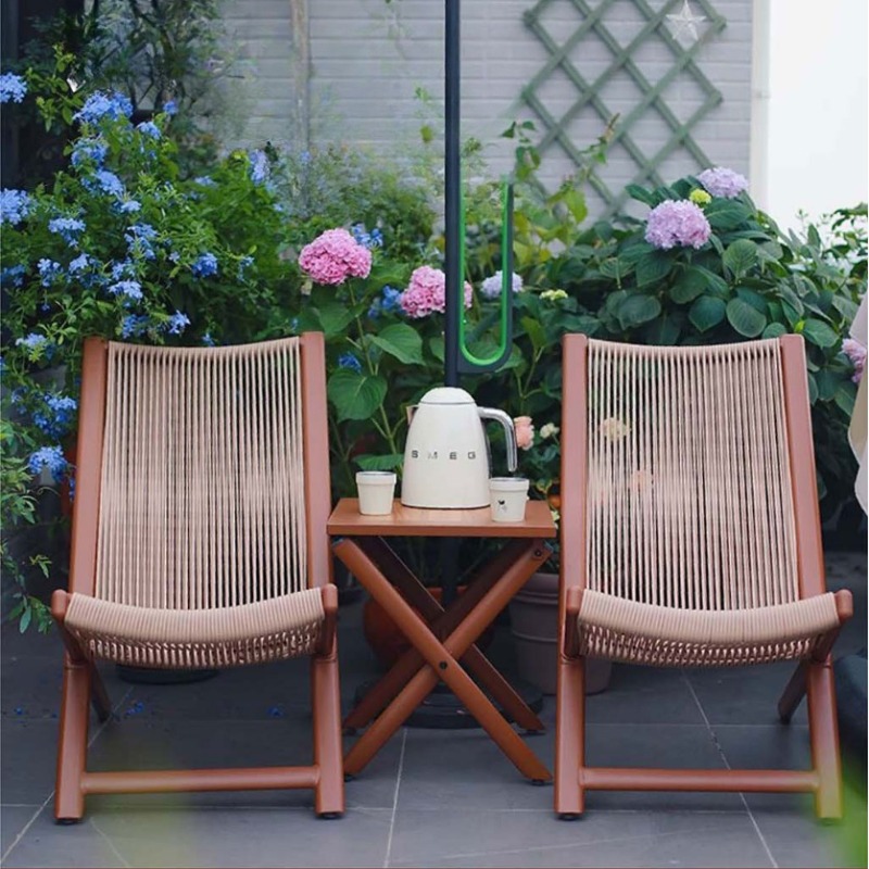 Rattan Weave Outdoor Lounge Ch - Outdoor Furniture Iron 评论和价格