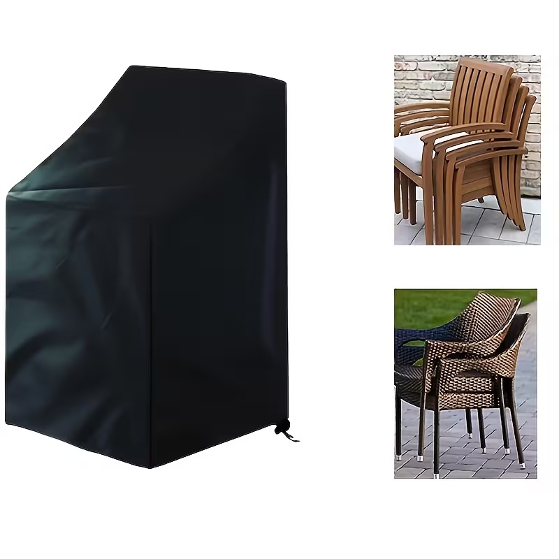 1pc Heavy-Duty Stacking Outdoo - Outdoor Furniture Covers 评论和价格