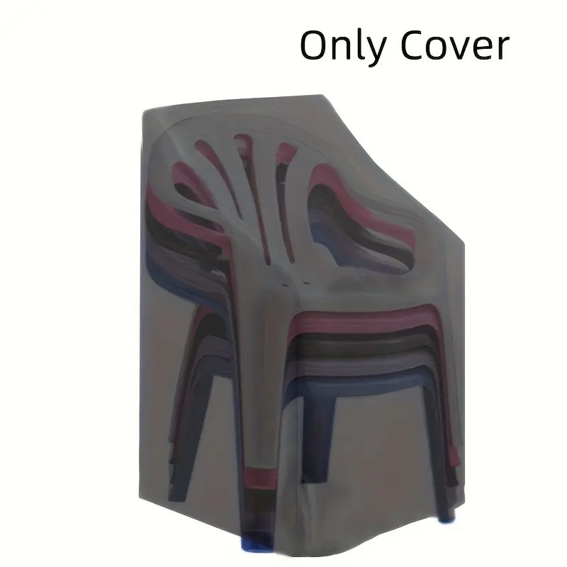 1pc Heavy-Duty Stacking Outdoo - Outdoor Furniture Covers 评论和价格