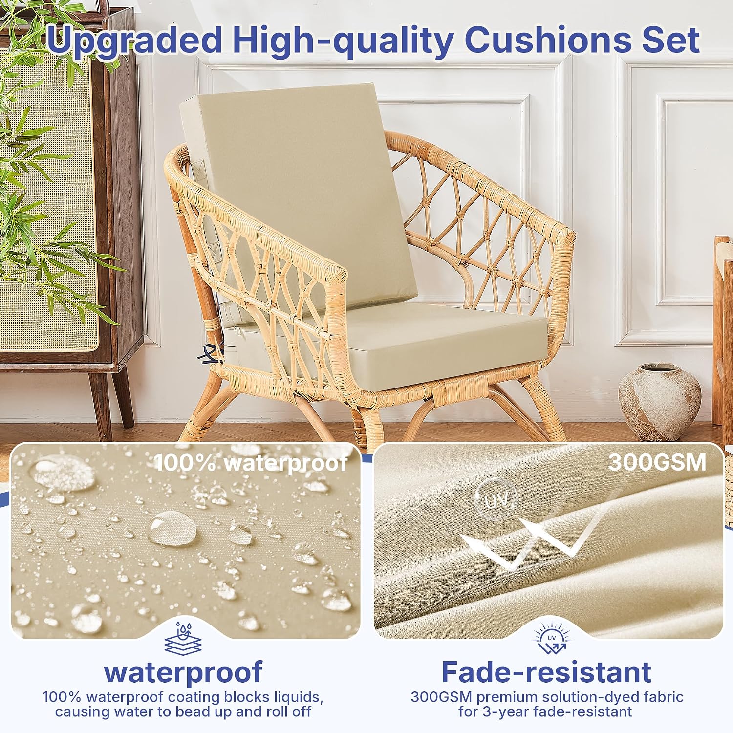 Outdoor Chair Cushions Set of  - Outdoor Furniture Cushions 22 X 22 评论和价格