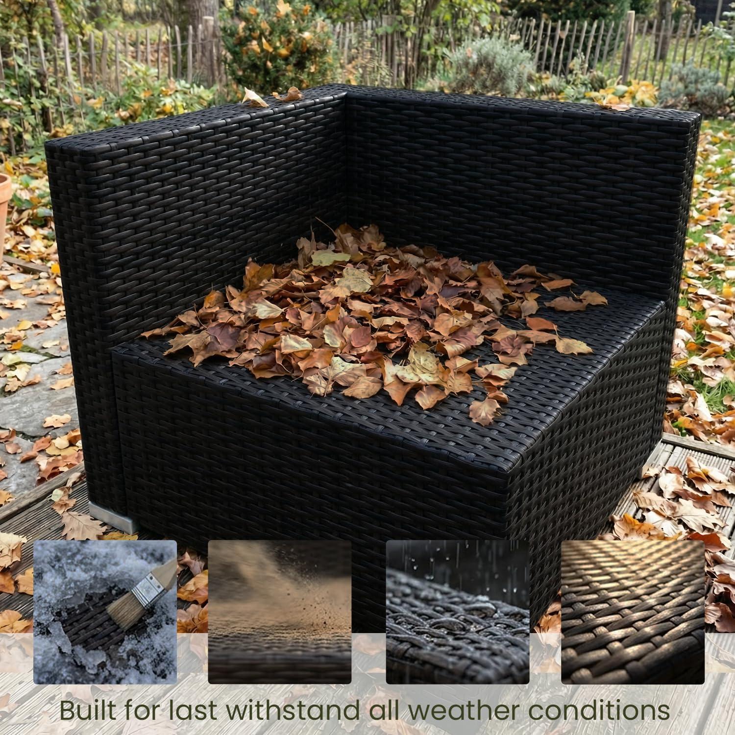 Outdoor Patio Sectional Sofa S - Outdoor Furniture Fire Table 评论和价格
