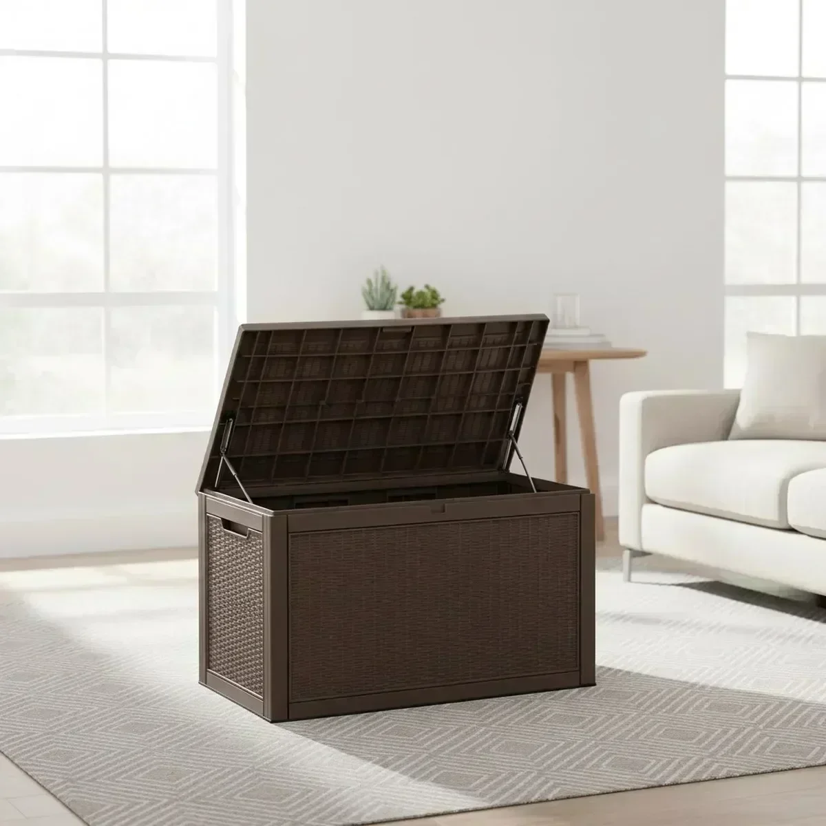 Large Outdoor Storage Bench Wa - Outdoor Furniture Cushions 评论和价格
