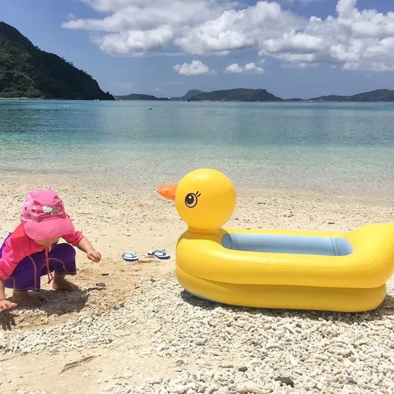 Lightweight PVC Cartoon Duck I - Inflatable Hot Tub 评论和价格