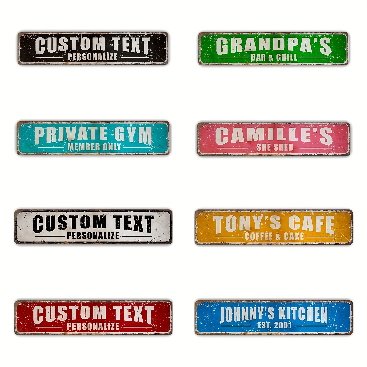 Personalized Custom Road Metal - Outdoor Furniture Metal 评论和价格