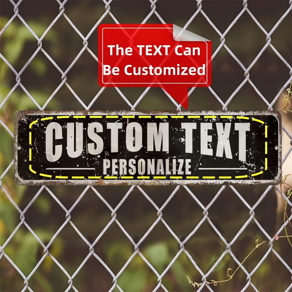 Personalized Custom Road Metal - Outdoor Furniture Metal 评论和价格