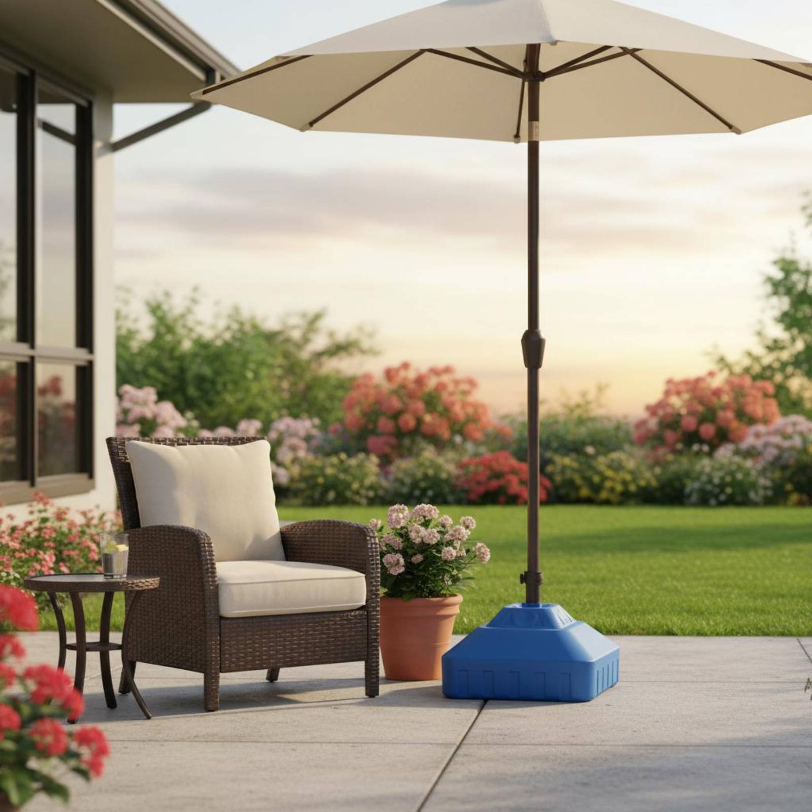 Water Fill Umbrella Base Stabl - Outdoor Furniture Vendors 评论和价格
