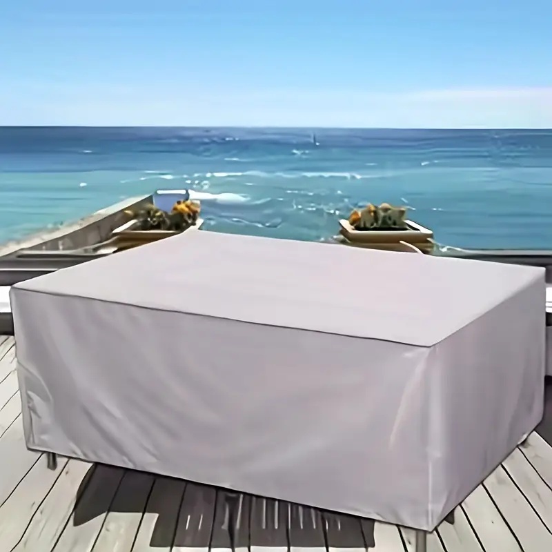 Silver Oxford Fabric Protectiv - Outdoor Furniture Covers 评论和价格